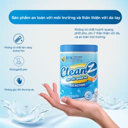 Thumbnail Bột tẩy quần áo màu CleanZ 300g đánh bay vết bẩn, ố màu giúp làm sạch quần áo như mới 3