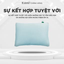 Thumbnail Ruột Gối Nằm Cool Edena Kích Thước 45x65cm, Êm Ái, Thoáng Mát 3
