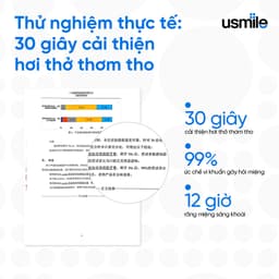 Thumbnail Kem đánh răng usmile trắng răng thơm mát 120g 2