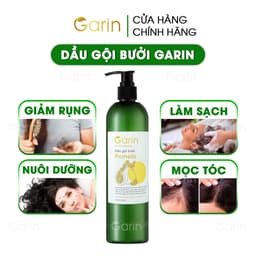 Thumbnail Dầu gội bưởi kích mọc tóc pomelo Garin 300ml làm sạch tóc và da đầu dưỡng tóc chắc khỏe suôn mượt 1