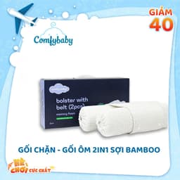 Thumbnail Gối Memory Foam - Comfybaby cho bé organic tự nhiên mềm mại, thoáng mát, sử dụng từ 0 tháng tuổi 3