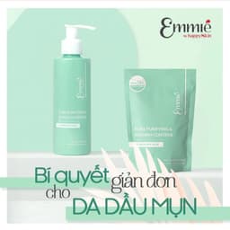 Thumbnail Gel Rửa Mặt Sạch Sâu Kiểm Soát Mụn Emmié Pore Purifying & Blemish Control Derma Cleansing 180ml 4