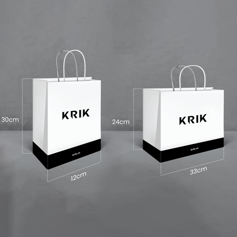 Ảnh Túi Giấy Đựng Quà Brand KRIK 1