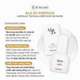 Thumbnail Tinh Chất Be'Balance ALA 2X AMPOULE giúp Chăm Sóc Da có Vấn Đề về Mụn 30ml 2