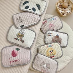 Thumbnail Chiếu điều hoà cho bé, chiếu điều hoà cao su non 5D kèm gối lót đầu cho bé nằm nôi, giường tiện lợi 4