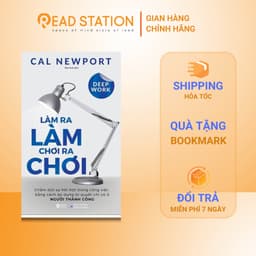 Thumbnail Sách: Deep Work - Làm Ra Làm Chơi Ra Chơi - Cal Newport 1