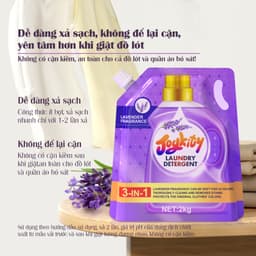 Thumbnail Nước Giặt Joykity Hương Lavender Dịu Nhẹ An Toàn Cho Da Lưu Hương 24 Tiếng 2