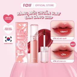 Thumbnail Son Tint Bóng Thuần Chay, Ẩm Mọng, Bền Màu FOIF Juicy Fit Tint 3g 1