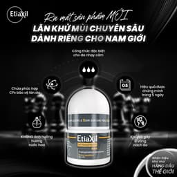 Thumbnail Lăn Khử Mùi Và Ngăn Mồ Hôi Chuyên Sâu Etiaxil Men 15ml 3