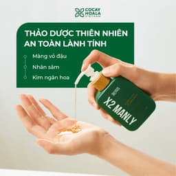 Thumbnail Dung Dịch Vệ Sinh Nam Cỏ Cây Hoa Lá X2 Manly - Làm Sạch Vùng Kín Nhẹ Nhàng 150g 4