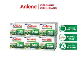 Thumbnail Thùng 48 hộp sữa nước Anlene hương Vani đậm đặc ít béo 125ml 2