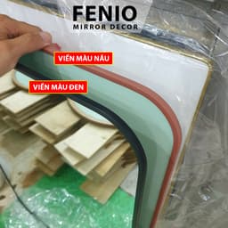 Thumbnail Gương treo nhà tắm FENIO có led viền cảm ứng hình chữ nhật 4