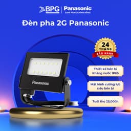 Thumbnail Đèn pha 2G PANASONIC chiếu sáng ngoài trời IP65, Công suất 10W/20W/30W/50W, Tuổi thọ 25.000h 1