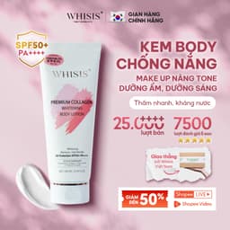Thumbnail Combo Dưỡng Thể Ngày&Đêm X2 Dưỡng Da Sáng Hồng Body Whisis Premium Collagen + Glutathione Whitening Body Lotion 200ml 1
