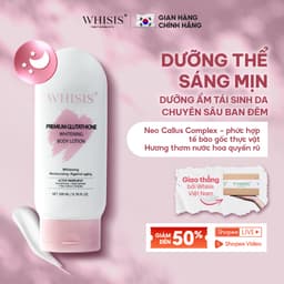 Thumbnail Combo Dưỡng Thể Ngày&Đêm X2 Dưỡng Da Sáng Hồng Body Whisis Premium Collagen + Glutathione Whitening Body Lotion 200ml 2