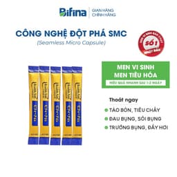 Thumbnail Men vi sinh BIFINA NHẬT BẢN, Loại EX Lẻ 5 gói (không có hộp) 2