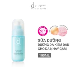 Thumbnail Sữa dưỡng cho da dầu/hỗn hợp nhạy cảm Dprogram Microbiome Balance Care Emulsion 100ml 1