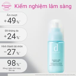 Thumbnail Sữa dưỡng cho da dầu/hỗn hợp nhạy cảm Dprogram Microbiome Balance Care Emulsion 100ml 3