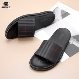 Thumbnail Dép Nam Nữ Quai Ngang Trend Hè 2025 Hàng Loại 1, Đế Cao Su Mềm Dẻo Em Chân 3
