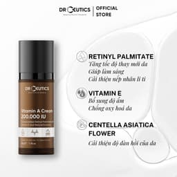 Thumbnail DRCEUTICS Kem Dưỡng Vitamin A 200.000IU Trẻ Hoá Và Căng Mịn Da (35g) 3
