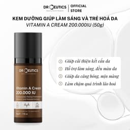 Thumbnail DRCEUTICS Kem Dưỡng Vitamin A 200.000IU Trẻ Hoá Và Căng Mịn Da (35g) 2