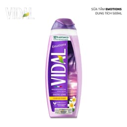 Thumbnail Sữa tắm gội 2 trong 1 Vidal 500ml thành phần tự nhiên dành cho cả gia đình 2