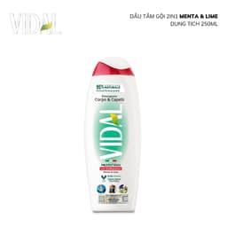 Thumbnail Sữa tắm gội 2 trong 1 Vidal 250ml thành phần tự nhiên dành cho cả gia đình 1
