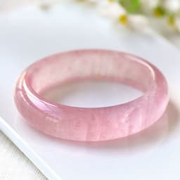 Thumbnail Vòng Tay Thạch Anh Hồng Bản Liền Lắc Tay Phong Thủy Sang Trọng - Ngọc Trai Trường Thịnh 3