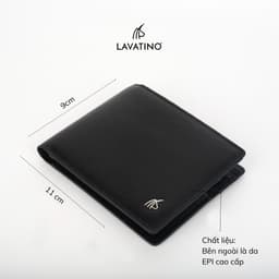 Thumbnail Ví Nam Cao Cấp Da Bò EPI Hàng Hiệu Chính Hãng LAVATINO - Florence 50 2