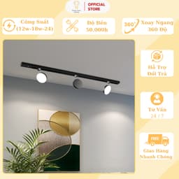 Thumbnail Đèn Rọi - Đèn Rọi Ray Tản Sáng Rộng (12W-18W-24W) Energy Green Lighting - DCB-6024 - Trang Trí Shop - Phòng Khách 1