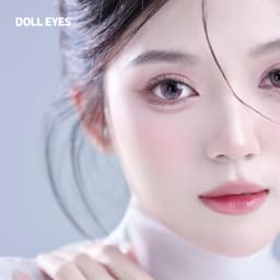 Thumbnail Beauty Lens DOLL EYES Rose 11 nâu hồng 4