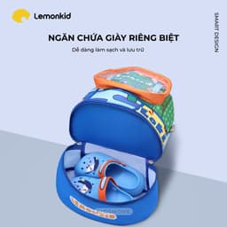 Thumbnail Túi đựng đồ bơi cho bé du lịch, thể thao 3D Lemonkid, chống nước, siêu nhẹ 220g, có ngăn để giày 3