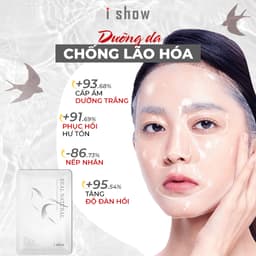 Thumbnail Mặt Nạ Tổ Yến Collagen I SHOW Chống Lão Hóa Dưỡng Ẩm Chuyên Sâu Dành Cho Da Nám Tàn Nhang 4