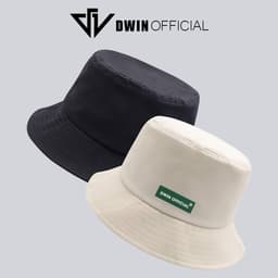 Thumbnail Mũ bucket DWIN tai bèo vành nón trơn cụp Unisex phù hợp nam nữ 4