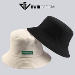 Thumbnail Mũ bucket DWIN tai bèo vành nón trơn cụp Unisex phù hợp nam nữ 1