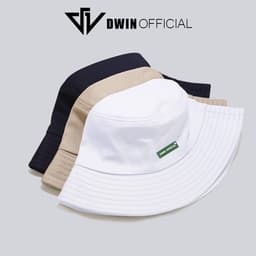 Thumbnail Mũ bucket DWIN tai bèo vành nón trơn cụp Unisex phù hợp nam nữ 3