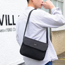 Thumbnail Túi đeo messenger nam nữ LAZA Suma Bag 473S - Chất liệu canvas trượt nước - Bảo hành chính hãng 3