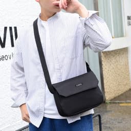 Thumbnail Túi đeo messenger nam nữ LAZA Suma Bag 473S - Chất liệu canvas trượt nước - Bảo hành chính hãng 4