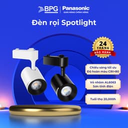 Thumbnail Đèn Rọi ray Panasonic, Đèn chiếu điểm Spotlight Công suất 7W Loại Gắn thanh ray và Loại Gắn trần 3