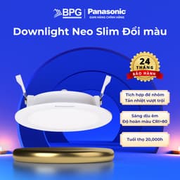 Thumbnail Đèn LED âm trần Downlight Đổi màu Panasonic Neo Slim Công suất (9W,12W), SKU: NNP72276 NNP73476 1
