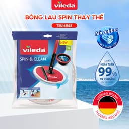 Thumbnail Bông lau thay thế VILEDA cho cây lau nhà Spin&Clean diệt khuẩn 99% 3