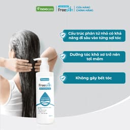 Thumbnail Dầu gội sạch gàu hết ngứa & dầu xả dưỡng tóc Novocare - Freeskin 220ml-220ml 3
