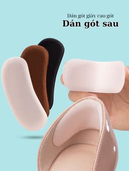 Thumbnail Miếng Dán Lót Gót Giày Chống Trượt MINSU M5516 Đệm Chống Trầy Gót Chân, Bị Rộng Chuyên Cho Giày Cao Gót, Thể Thao Nam Nữ 1