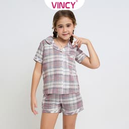 Thumbnail Bộ pijama short chất kate, họa tiết đặc trưng cho Noel cho bé KSK066S92 2