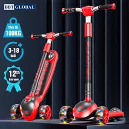 Thumbnail Xe trượt scooter cho bé BBT Global bánh sáng KM986/989 1