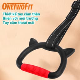 Thumbnail OneTwoFit Tay nắm đu xà đơn Cho bé vận động tăng chiều cao, kháng lực chịu tại 200kg, dây treo tùy chỉnh(1 Đôi) 1
