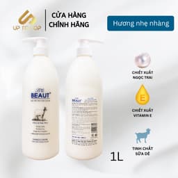 Thumbnail Sữa tắm sữa dê làm trắng da 1L dưỡng ẩm làn da mềm mịn toàn thân 2