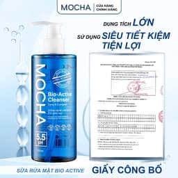 Thumbnail Sữa Rửa Mặt  Bio Active Cleanser 300ml Dịu Nhẹ Lành Tính, Cho Da Dầu Mụn Nhạy Cảm tặng q 2