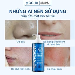 Thumbnail Combo 1 Sữa Rửa Mặt Bio Active Mocha 300ml Và 1 Kem Dưỡng Biovector 6 Active Gold 30gr 3