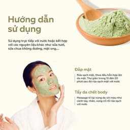 Thumbnail Bột Trà Xanh Đắp Mặt Nạ Hữu Cơ Umiha Nguyên Chất 40g | Green Tea Powder 100% Organic 2